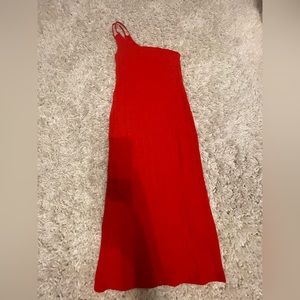 Zara one shoulder dress